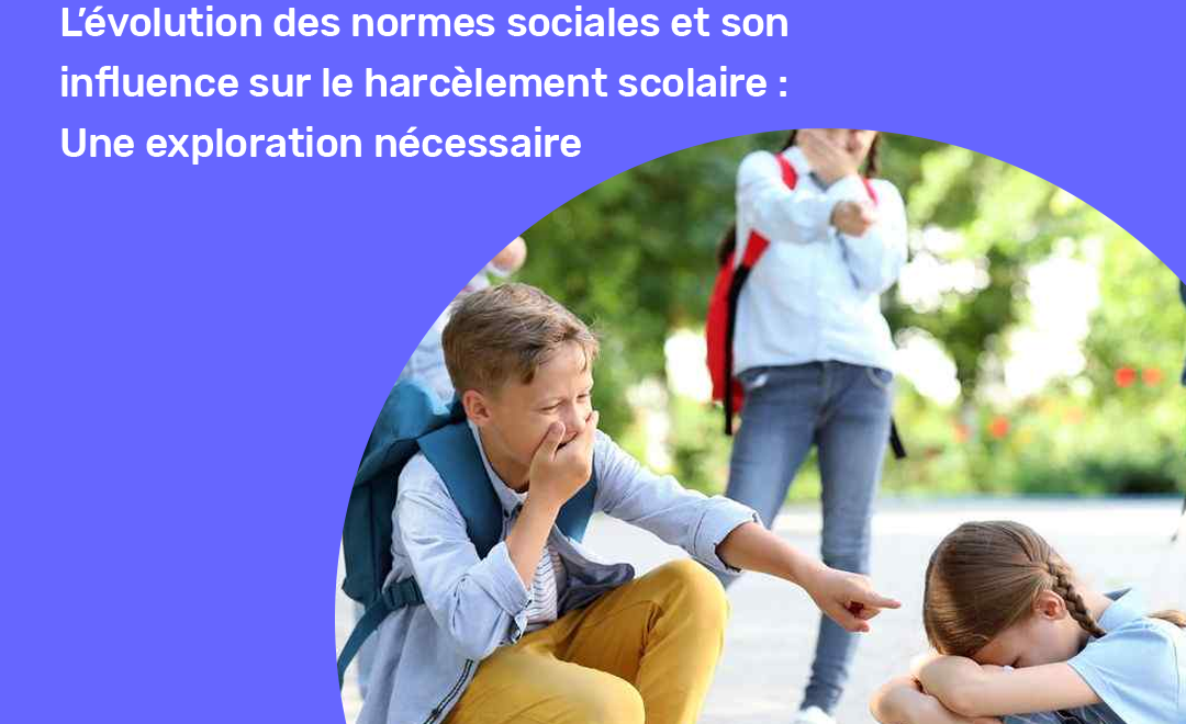 normes sociales et harcèlement scolaire