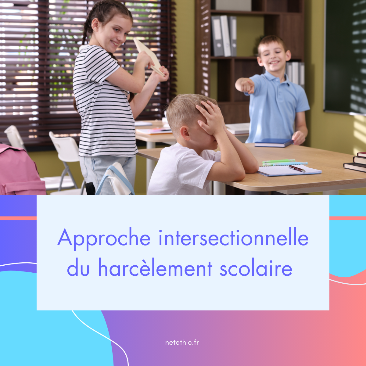 Approche intersectionnelle du harcèlement scolaire