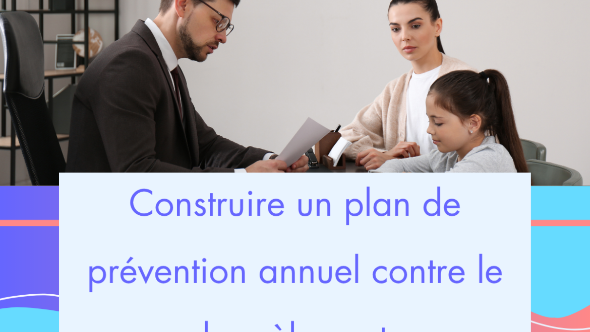 plan de prévention du harcèlement scolaire